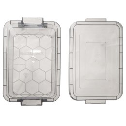 Pojemnik Duży na Żywność z Klipsami 9 L ORION Piętrowany 37 x 24 cm