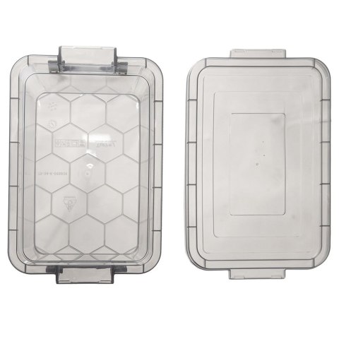 Pojemnik Duży na Żywność z Klipsami 9 L ORION Piętrowany 37 x 24 cm