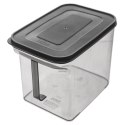 Pojemnik na Produkty Sypkie GREY 1,7 L ORION Uchwyt 19 x 13,5 x 10 cm