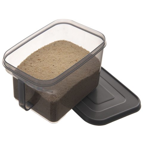 Pojemnik na Produkty Sypkie GREY 1,7 L ORION Uchwyt 19 x 13,5 x 10 cm
