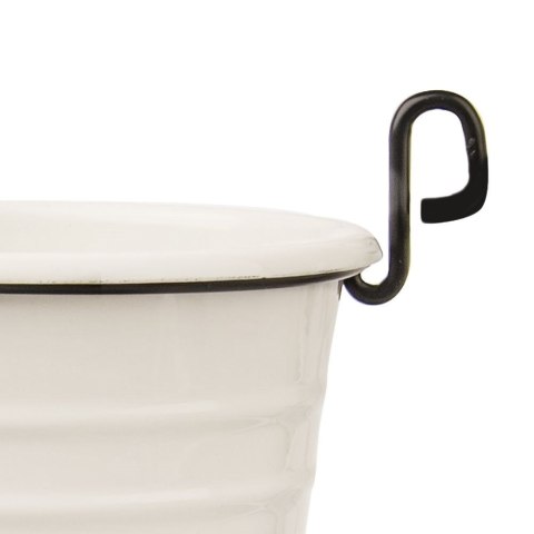 Pojemnik Organizer na Przybory Kuchenne Zawieszany Biały ORION 12,5x13,5 cm