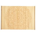 Podkładka na stół bambusowa prostokątna zwijana MANDALA 45x30 cm