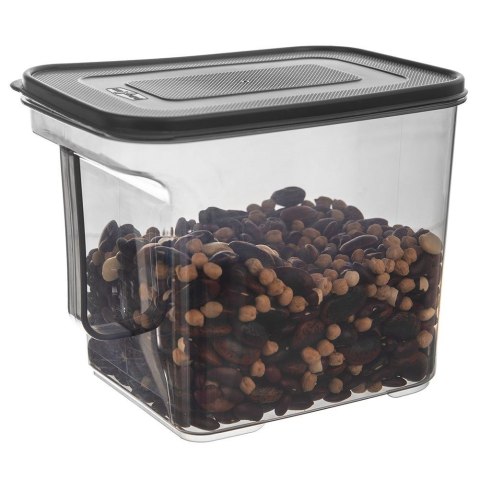 Pojemnik na Produkty Sypkie GREY 2,75 L ORION Uchwyt 19 x 13 x 15,5 cm