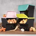 Pojemnik na Warzywa Piętrowany 13 L VILDE z Klapą Zmywarka 34 x 27,5 cm