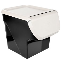 Pojemnik na Warzywa Piętrowany 13 L VILDE z Klapą Zmywarka 34 x 27,5 cm