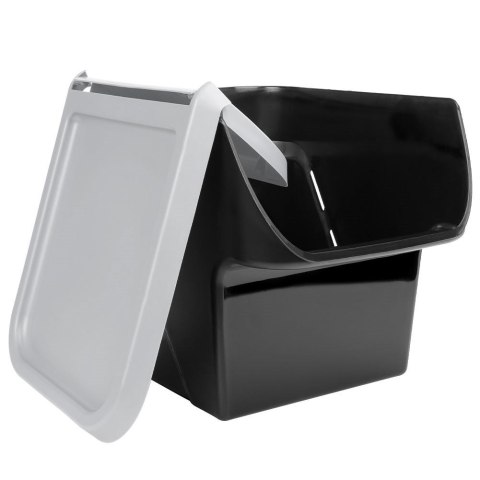 Pojemnik na Warzywa Piętrowany 13 L VILDE z Klapą Zmywarka 34 x 27,5 cm