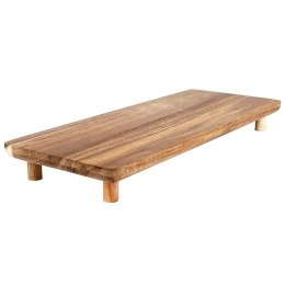 Deska Drewniana VILDE 36 x 14,5 cm na Nóżkach do Serwowania i Krojenia