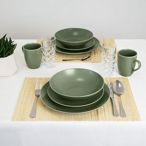 Kubek Ceramiczny Zielony ALFA 350 ml ORION Łatwy w Czyszczeniu