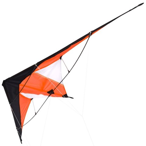 Latawiec akrobacyjny pomarańczowy 120x50 cm