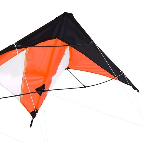 Latawiec akrobacyjny pomarańczowy 120x50 cm