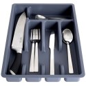 Wkład na Sztućce do Szuflady VILDE Szary 5 Przegród 36 x 25,5 cm