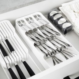 Wkład na Sztućce do Szuflady VILDE Biały 9 Przegród 39 x 17 cm