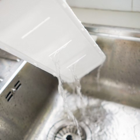 Wkład na Sztućce do Szuflady VILDE Biały 9 Przegród 39 x 17 cm