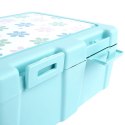 Pojemnik Lunchbox Dzielony Zestaw Sztućce 1 L ORION z Klipsami 18 x 14 cm