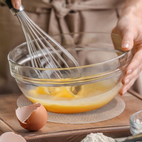 Zestaw 3 Pokrywki Silikonowe Uniwersalne 15 20 26 cm ORION do Żywności