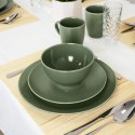 Talerz Deserowy Ceramiczny Zielony ALFA 21,5 cm ORION Zmywarka
