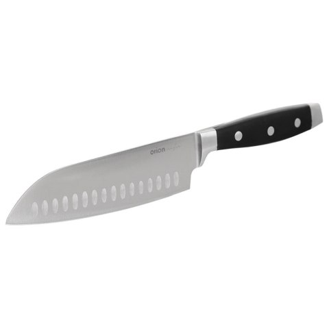 Nóż kuchenny stalowy azjatycki do siekania Santoku 33 cm Nóż kuchenny stalowy azjatycki do siekania Santoku 33 cm