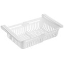 Organizer do Lodówki Podpółkowy Rozsuwany 21-28,7 cm ORION Biały Wytrzymały