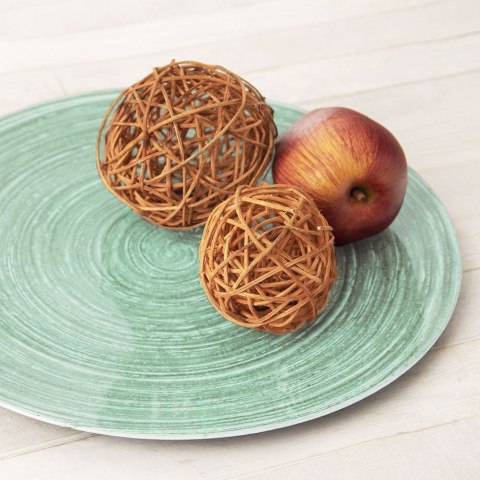 Taca Podtalerz Dekoracyjny 33 cm ORION Miętowa Nie do Zmywarki