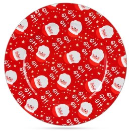 Podtalerz Świąteczny Mikołaj Czerwony 33 cm VILDE Dekoracja Stołu