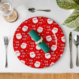 Podtalerz Świąteczny Mikołaj Czerwony 33 cm VILDE Dekoracja Stołu
