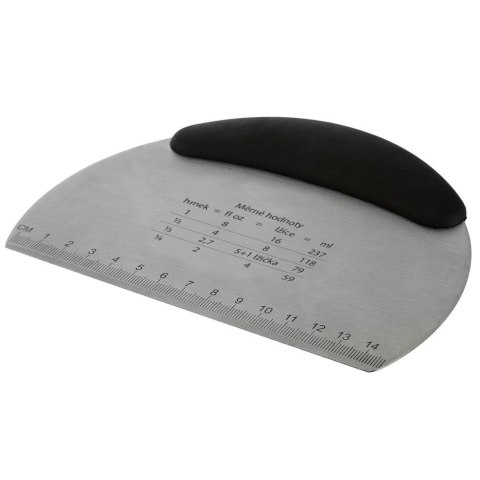 Szpatuła Rozdrabniacz Stalowa 16 x 12 cm ORION Miarka do Zmywarki