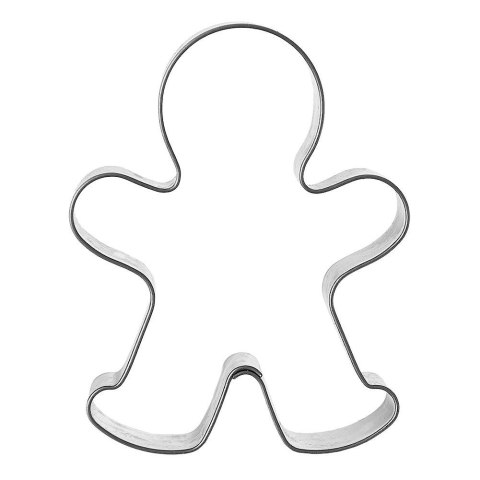 Wykrawacz do Ciastek Ludzik 6,5 x 5,5 cm Stal Nierdzewna do Zmywarki ORION
