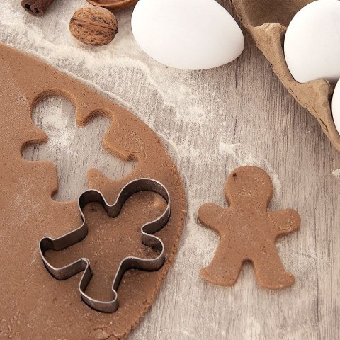 Wykrawacz do Ciastek Ludzik 6,5 x 5,5 cm Stal Nierdzewna do Zmywarki ORION