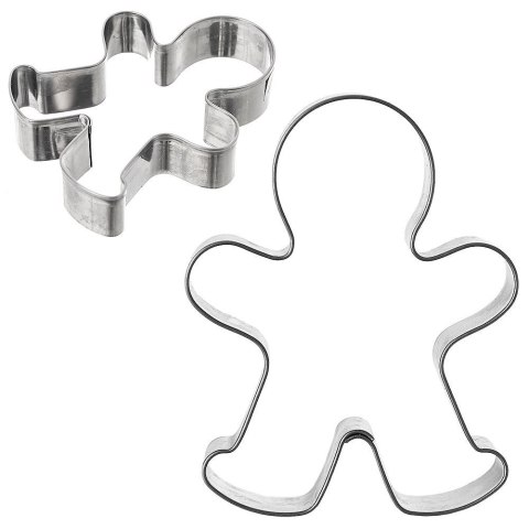 Wykrawacz do Ciastek Ludzik 6,5 x 5,5 cm Stal Nierdzewna do Zmywarki ORION