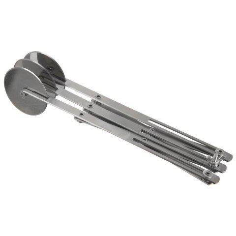Znacznik rozstawny do ciasta z 3 ostrzami stalowy / potrójne radełko 25 cm Znacznik rozstawny do ciasta z 3 ostrzami stalowy / potrójne radełko 25 cm