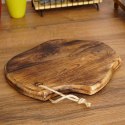 Deska Mangowiec VILDE 33 x 22 cm do Krojenia i Serwowania z Uchem