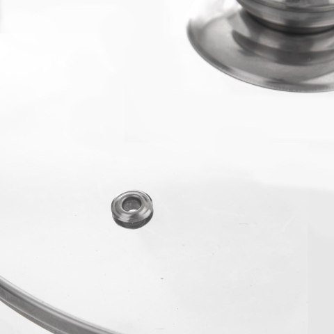 Pokrywka do Garnka Patelni Rondla z Rantem Szklana Uniwersalna ORION 32 cm