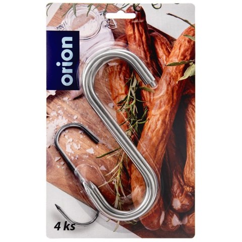 Hak Wędzarniczy ORION Stal Nierdzewna 4 szt. 15 x 12 cm Zmywarka