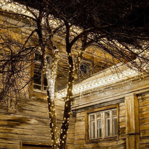 Lampki Choinkowe 120 LED Świąteczne Zewnętrzne Wewnętrzne VILDE 892,5 cm
