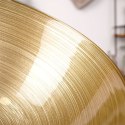 Miska Szklana Złota 21 cm 1,7 L Dekoracyjna Mycie Ręczne VILDE
