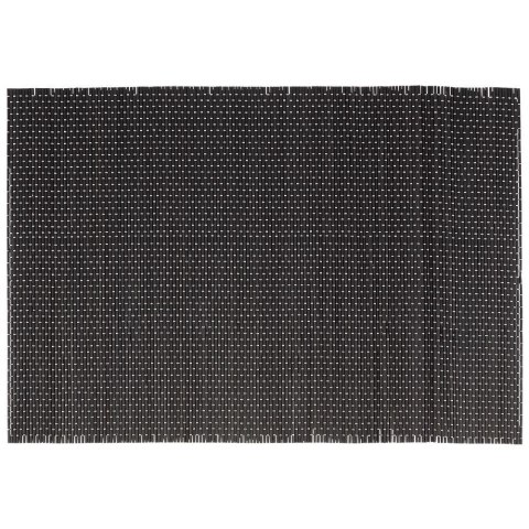Podkładka pod talerz sztućce / mata kuchenna bambusowa czarna zestaw 4 szt. 45x30 cm Podkładka pod talerz sztućce / mata kuchenna bambusowa czarna zestaw 4 szt. 45x30 cm