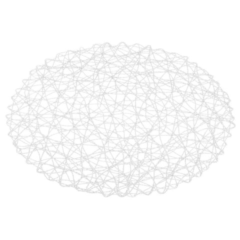 Podkładka na Stół Okrągła Papierowa Biała 35 cm ORION Ozdobna Koronka