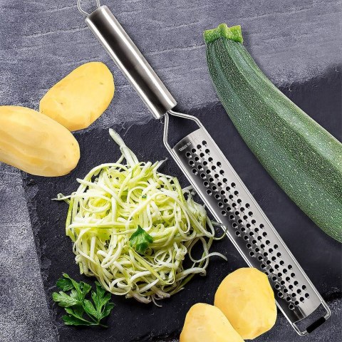 Tarka Kuchenna Płaska Stalowa 38 cm ORION Wiórki Etui Ochronne