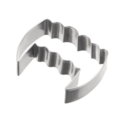 Wykrawacz do Ciastek Metalowy Zęby Wampira 5,5 cm Solidny Trwały ORION