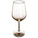 Kieliszek do Wina Szklany Bursztynowy Klasyczny Solidny VILDE 490 ml