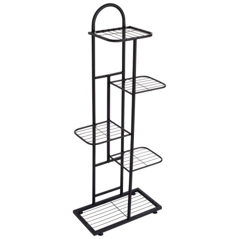 Kwietnik Stojak na Kwiaty 5-Poziomowy Kaskada Metalowy Loft VILDE 96 cm
