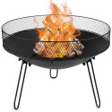 Palenisko Ogrodowe Metalowe Grill z Rusztem Stelaż 60 cm AMBIANCE
