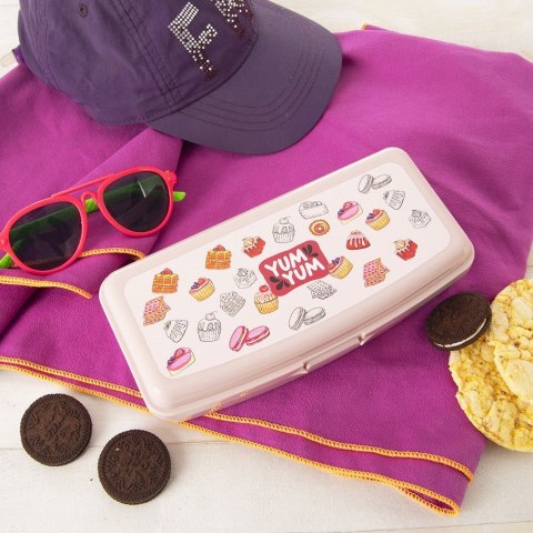 Pojemnik Lunchbox Śniadaniowy 500 ml ORION Zamykany 21 x 9 cm