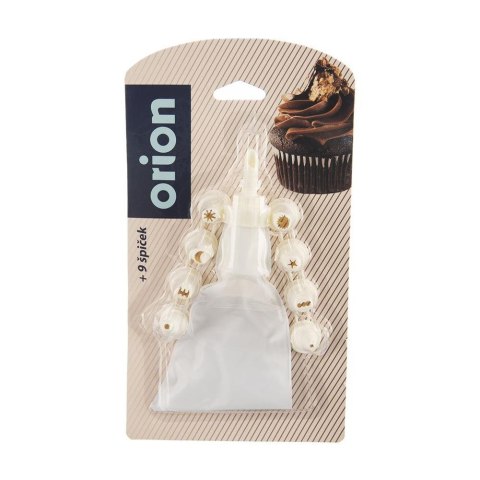 Rękaw Cukierniczy i Tylki Zestaw 10 el. 26 cm Dekoracja ORION