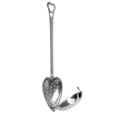 Sitko do Zaparzania Herbaty Serce Stal 14 x 4,5 cm Uchwyt VILDE
