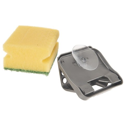 Uchwyt na Gąbkę Kuchenną z Przyssawką Solidny ORION w Zestawie Gąbka