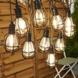 Girlanda Ogrodowa Dekoracyjna Żarówki Ciepła Barwa VILDE LED 7,5 m 10 szt