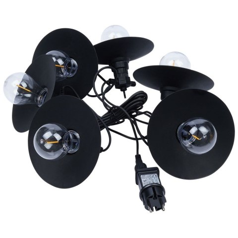 Girlanda Ogrodowa Żarówki Lampki Ozdobne VILDE LED 5,5 m 6 szt.