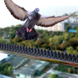 Kolce na Ptaki PROGARDEN 10 szt. 5 m Listwy Plastikowe Czarne