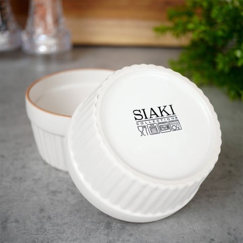 Miseczki do Zapiekania 170 ml Porcelanowe Zestaw 2 szt EXCELLENT HOUSEWARE